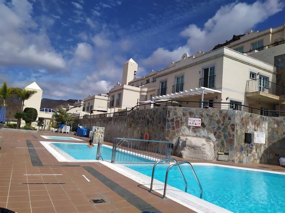 Moderno Residencial Puerto Rico Sol Mar Y Piscina Apartment ภายนอก รูปภาพ