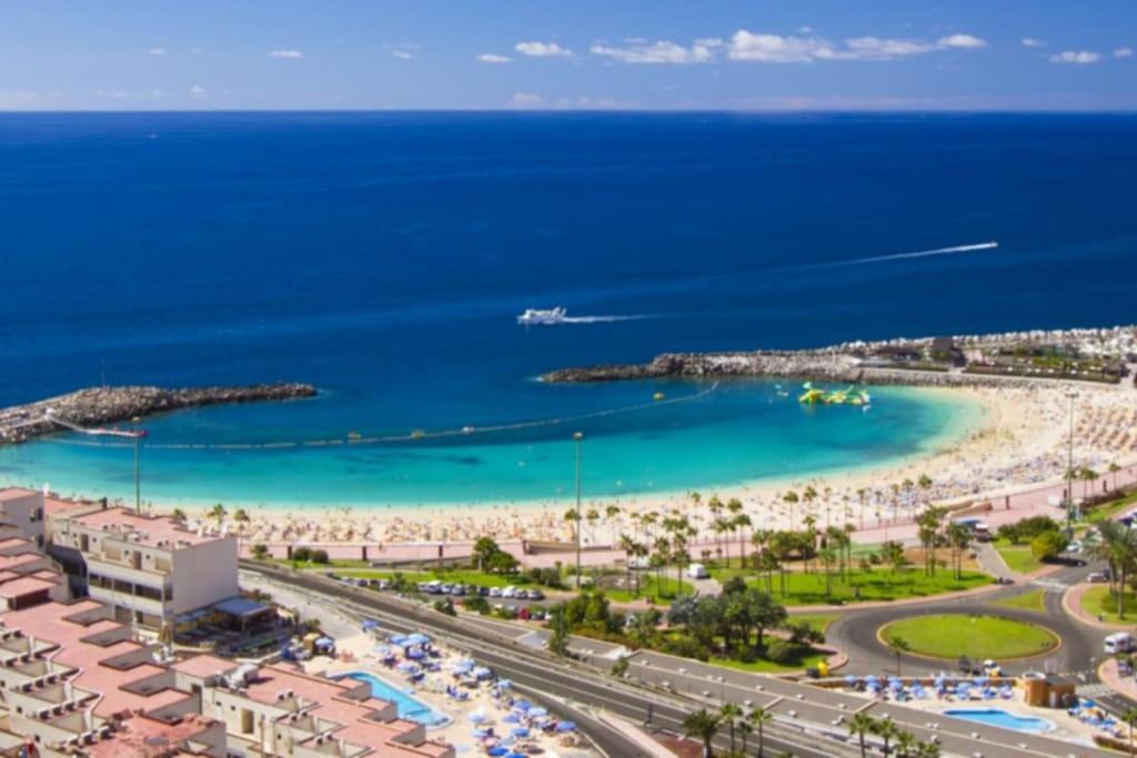 Moderno Residencial Puerto Rico Sol Mar Y Piscina Apartment ภายนอก รูปภาพ